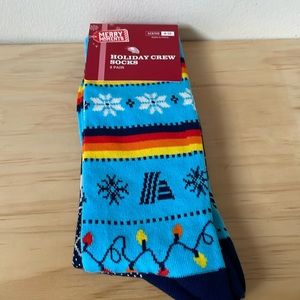 Aldi Gear 2023 Holiday Crew Socks (2 Pair)